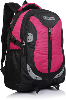 

Suntop Neo 9 26 L Medium Backpack(Black, Pink)