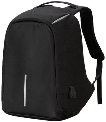 

Techtest Anti Theft and Water Repellent Laptop Business Backpack with USB Charging Slot and Cable | Best for Travelers, Business Users and Students 25 L Backpack(Black)