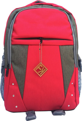 

Fashion Knockout Hashtag Collar Design 5 L Trolley Laptop Backpack(Green, Red)