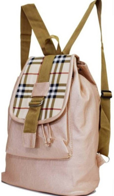 

Camelus Stylish Backpack 21 L Backpack(White), Brown;cream