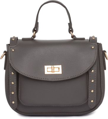 

Globus Rivet Detail Sling Bag Multipurpose Bag(Grey, 10 inch)