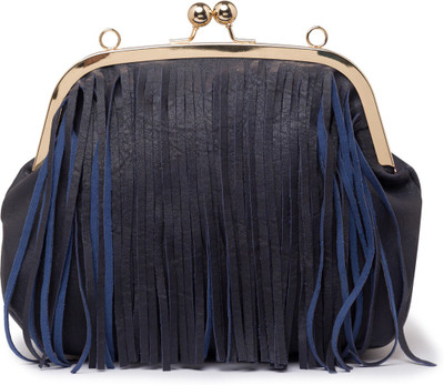 

Globus Fringe Detail Sling Bag Multipurpose Bag(Blue, 11 inch)