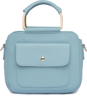

Globus Structured Solid Sling Bag Messenger Bag(Blue, 8 inch)