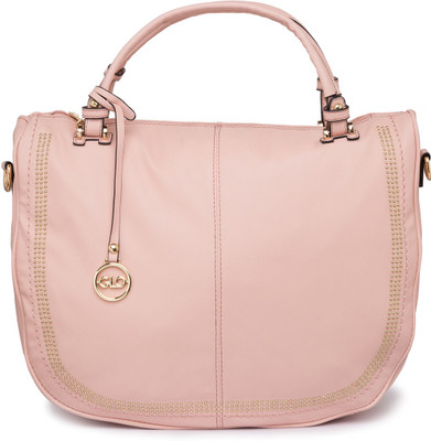 

Globus Embellished Structured Handbag Multipurpose Bag(Pink, 16 inch)