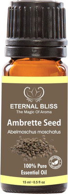 

Eternal Bliss Ambrette Seed Essential Oil, 100% Pure, & Undiluted (15ML)(15 ml)