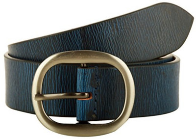 

Creative Crafts Men & Women Party Blue Genuine Leather Belt