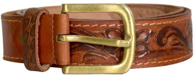 

Saa Men Casual Brown Genuine Leather Belt