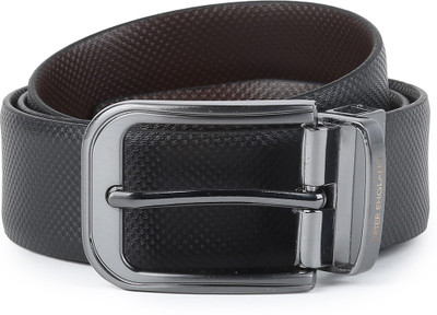 

Peter England Men Black Genuine Leather Belt, Peter England Men Casual Black Genuine Leather Belt