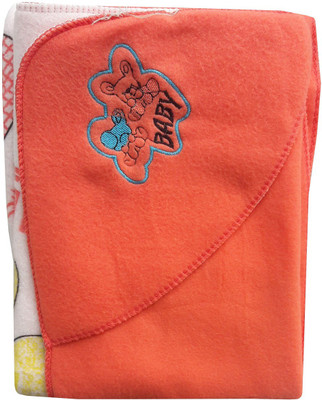 

BabyMart Printed  AC Blanket(Microfiber, Orange
