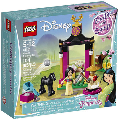

Lego Disney Princess Mulan's Training Day (104 Pcs)(Multicolor)