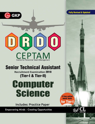 Drdo Ceptam Senior Technical Assistant Tier I & II - Computer Science(English, Paperback, unknown)