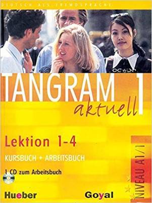 Tangram 1 Textbook + Workbook + CD, Lektion 1-4(German) PB