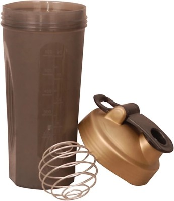 

ALPHA.SM GYM PROTEIN SHAKER BOTTLE 600 ml Shaker(Pack of 1, Brown)