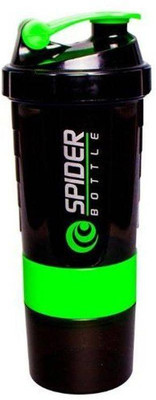 

Aura 3 in 1 600 ml Shaker(Pack of 1, Multicolor)