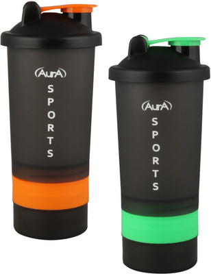 

Aura Sports 3 in 1 600 ml Sipper(Pack of 2, Multicolor)