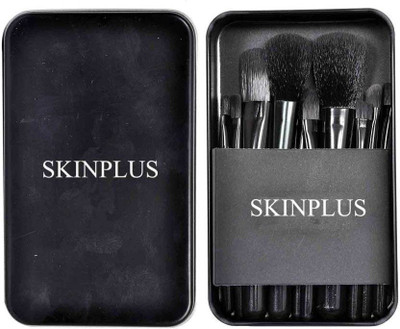 

skinplus Cosmetic Makeup Brush Set with Storage Box(Pack of 12)