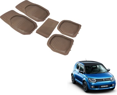 AUTYLE PVC (Polyvinyl Chloride) Standard Mat For  Maruti Suzuki Ignis(Beige)