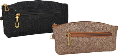 

Element Cart Casual, Formal, Party Black, Brown Clutch