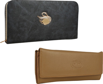 

Fillincart Casual, Formal, Party Beige, Black Clutch