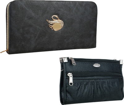 

Element Cart Casual, Formal, Party Black Clutch