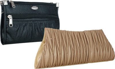 

Element Cart Casual, Formal, Party Black, Beige Clutch, Beige;black