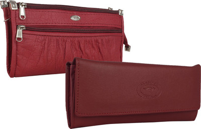 

Element Cart Casual, Formal, Party Maroon Clutch