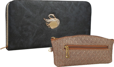 

Element Cart Casual, Formal, Party Black, Brown Clutch