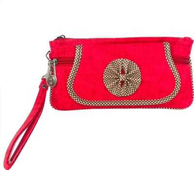 

Lelys Casual Red Clutch