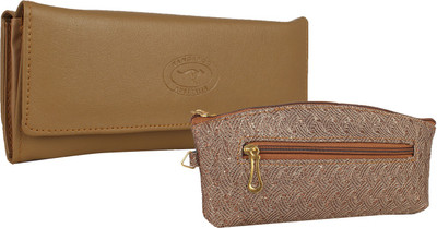 

Fillincart Casual, Formal, Party Beige, Brown Clutch