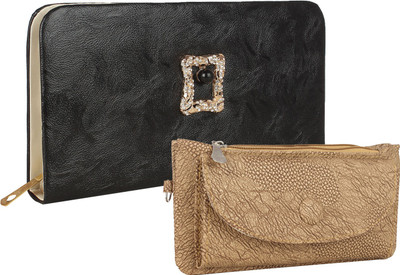 

Element Cart Casual, Formal, Party Black, Beige Clutch, Beige;black