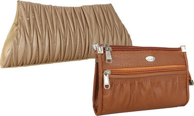 

Element Cart Casual, Formal, Party Brown, Beige Clutch, Beige;brown