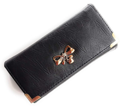 

INDIJOY Casual Black Clutch