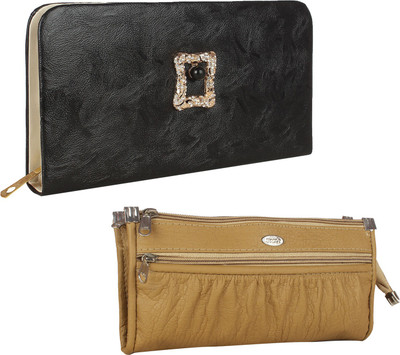 

Element Cart Casual, Formal, Party Beige, Black Clutch