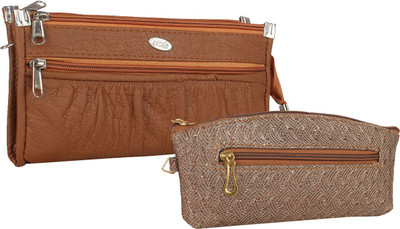 Fillincart Casual, Formal, Party Brown Clutch