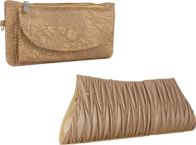 

Fillincart Casual, Formal, Party Beige Clutch