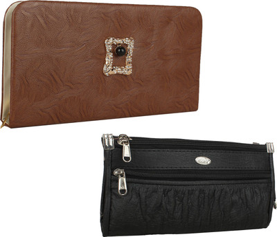 

Fillincart Casual, Formal, Party Black, Brown Clutch