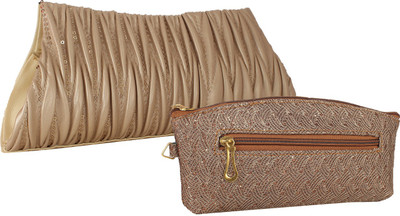 

Element Cart Casual, Formal, Party Brown, Beige Clutch, Beige;brown