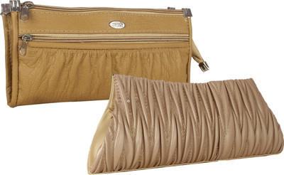 

Fillincart Casual, Formal, Party Beige Clutch