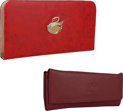

Element Cart Casual, Formal, Party Maroon, Red Clutch