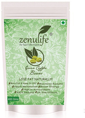 

Zenulife Premium Quality Coffee Beans / 100% Pure & Natural Instant Coffee 400 g (Green Coffee Flavoured) Instant Coffee 400 g