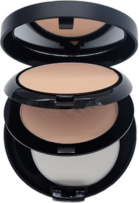 

spero Professional Huda 2 Layers makeup Pressed powder Compact(Brown)