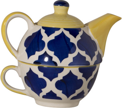 

Caffeine Blue Umrao Ceramic(Blue, Pack of 1)