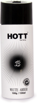 

HOTT White Amber deodrant 150ml Deodorant Spray - For Men(150 ml)