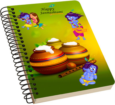 

Clickplick A5 Notebook(Innovative Acrylic Notebook, Multicolor)