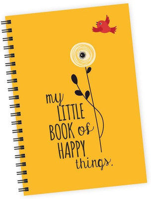 

dpotli A5 Notebook(My Little Book Of Happy Things, Multicolor)