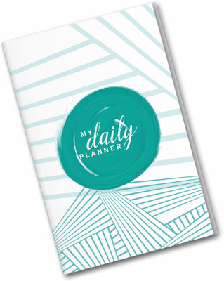 

dpotli A5 Planner/Organizer(My Daily Planner, Sea Blue, Green), Green;sea blue