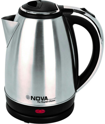 

Nova NKT-2733 Electric Kettle(1.7 L, Black)