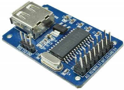 

Robocraze CH376 USB Host Interface Module USB Flash Disk Drive Read/Write Module Electronic Components Electronic Hobby Kit