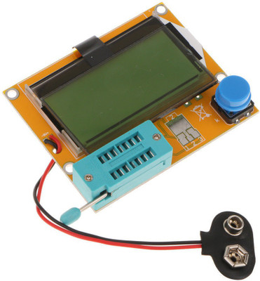 

TECHNOLOGYBAZAR LCR-T4 Transistor Tester Diode Triode Capacitance ESR Meter MOS/PNP/NPN L/C Educational Electronic Hobby Kit
