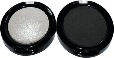 

Platinum Professional 3D Waterproof Eyeshadow For Woman (Pure White, Black) 16 g(Multi)